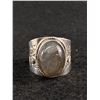 Image 2 : Vintage Labradorite ring in .925 Sterling Silver Size 9