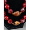 Image 2 : Western Germany Glass& Cherry Amber Look Beads 1950