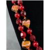 Image 3 : Western Germany Glass& Cherry Amber Look Beads 1950