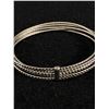Image 2 : Fabulous Coro Sterling 5 Ring Bracelet Very Nice!