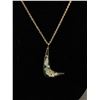 Image 2 : Unusual Australian Opal & Sterling Pendant Necklace