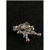 Image 3 : Good Pair of Signed "Meyers" Vintage Rhinestone Earrings