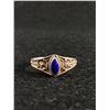 Image 2 : Pretty Sterling and Lapis Ring