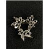 Image 2 : Vitnage 1950's Ruby Red Rhinestone Brooch