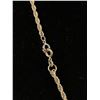 Image 3 : Very Good Sterling Silver Twisted Rope Necklace