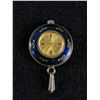 Image 1 : Blue Enamel 1950's  Swiss Nurses Style Watch in Working Order