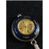 Image 2 : Blue Enamel 1950's  Swiss Nurses Style Watch in Working Order