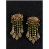 Image 1 : Pair of Signed Alice Caviness Earrings