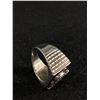 Image 3 : Size 10 Sterling Silver Muslim Arabic Men's Ring