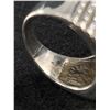 Image 4 : Size 10 Sterling Silver Muslim Arabic Men's Ring