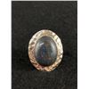 Image 1 : Lovely Size 7 Hammered Sterling Silver Labradorite Ring