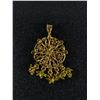 Image 2 : Very Nice Green Rhinestone Pendant