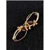 Image 1 : Victorian/Edwardian Gold Filled Horseshoe Brooch