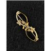 Image 2 : Victorian/Edwardian Gold Filled Horseshoe Brooch