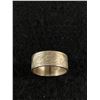 Image 2 : Nice First Nations Vintage Sterling Ring Eagle. Signed D.E.