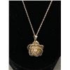 Image 2 : Beautiful Quality.950 Silver Flower Pendant on Sterling Chain