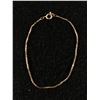 Image 1 : Pretty 10k Gold Box Link Bracelet