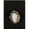 Image 1 : Fabulous Art Deco Cameo in 800 Silver Frame (Marcasites)