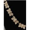 Image 2 : Vintage Birks Signed Sterling Silver Filigree Necklace Adjustable 19" 19.7g - Tested