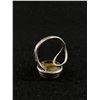 Image 3 : Rare Vintage Sterling Silver 925 Modernist Landscape Picture Jasper Ring Size 9 4.7g - Tested
