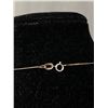 Image 3 : 14k White Gold Curb Link Chain Necklace 19" - Tested