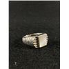Image 1 : Vintage Art Deco Sterling Silver 925 Signet Ring Size 8.5- 4.8g - Tested