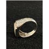 Image 3 : Vintage Art Deco Sterling Silver 925 Signet Ring Size 8.5- 4.8g - Tested
