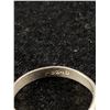 Image 3 : Vintage Heart Dangle Ring Sterling Silver 925 Size: 7.5 - Marked TB-06 - 925 - Tested