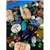 Image 2 : Large Lot Of Glass Beads, Lampwork Beads, Art Glass Beads, Great For Making Jewlery Over 1.5 Lbs.