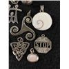 Image 3 : Lot Of 9 Sterling 925 Silver Pendant/Charms - Harmony Ball, Celtic, ++++. 32.6 Grams - Tested
