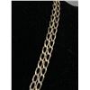 Image 2 : Solid 925 Sterling Silver Curb Link 36" Chain Necklace - 12.9gr - Tested