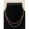 Image 1 : Very Fine 10k Gold Necklace -2.08gr- Marked 10k Approx 20" L