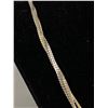 Image 2 : Sterling Silver Triple Strand Necklace. Marked STG -11.25gr