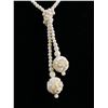 Image 2 : Vintage Carved Ivory Beads Necklace