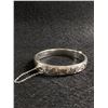 Image 1 : Vintage Birks Sterling Silver Hinged Bangle English Hallmarks, Tested and Hand Polished