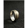 Image 2 : Large Hand Crafted 925 Sterling Silver Ring Band