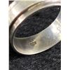 Image 3 : Large Hand Crafted 925 Sterling Silver Ring Band