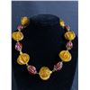 Image 1 : Vintage Celluloid Beads Necklace