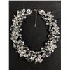Image 1 : Vintage Spectacular Rhinestones Choker Necklace, Self Adjustable Sizes