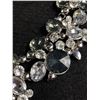 Image 2 : Vintage Spectacular Rhinestones Choker Necklace, Self Adjustable Sizes