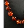 Image 2 : Large 1950's Faux Amber Necklace