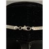 Image 3 : Very Nice 18" Italian Sterling Silver Herringbone Necklace