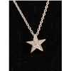 Image 2 : Very Pretty Stone Set Sterling Star Necklace