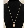 Image 1 : Very Pretty Necklace Sterling,Marcasite & Mother of Pearl