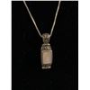 Image 2 : Very Pretty Necklace Sterling,Marcasite & Mother of Pearl