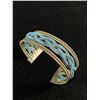 Image 1 : Very Pretty Sterling & Turquoise Bead Bracelet