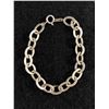 Image 1 : Good Quality Large Oval Link Sterling Bracelet