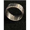 Image 3 : Vitnage Handcrafted Unmarked Sterling First Nations Ring- Signed RD