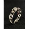 Image 2 : CC Chanel Rhinestone Bangle. Hinged