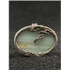 Image 2 : 925 Sterling Solid Ring. Signed H.K.